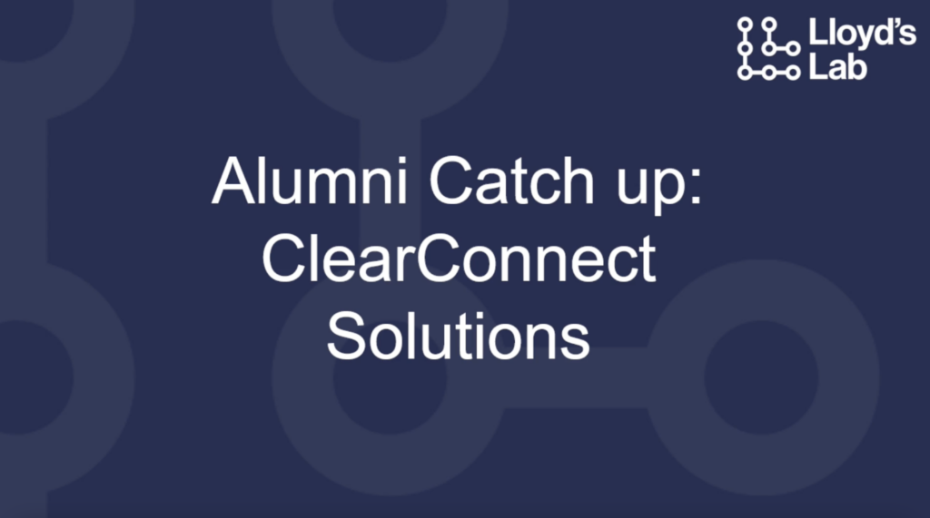 Lloyd's Lab Alumni Catch Up with Scott Grandys of ClearConnect Solutions